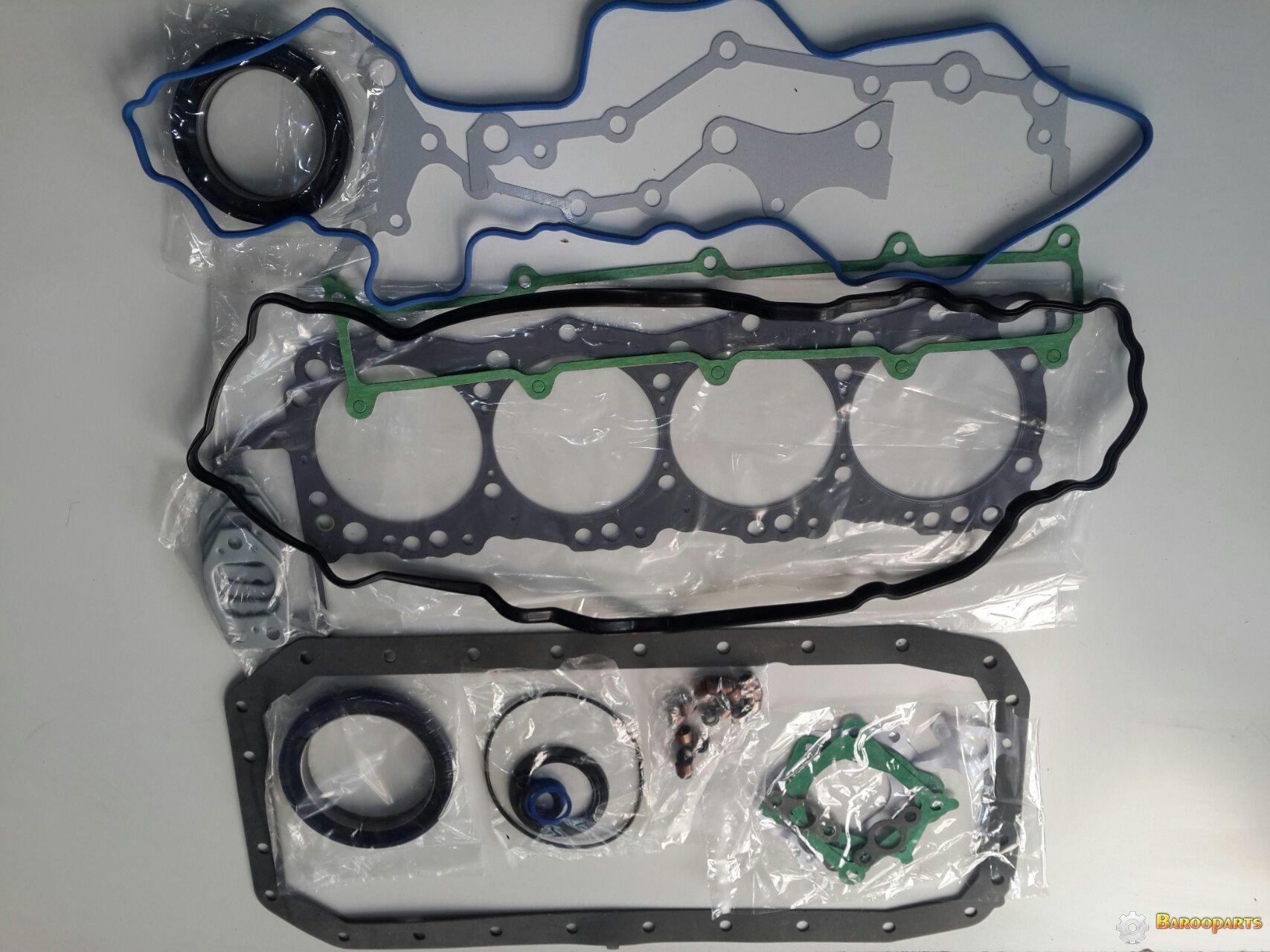 واشر کامل موتور هینو بیل مکانیکی نیوهلند کوبلکو   E385 ,E215, Hino Full Gasket