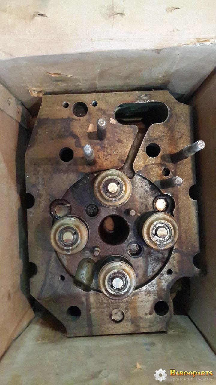 CYLINDER HEAD, SPRING VALVE, VALVE, MECHANICAL  SEAT VALVE FOR BAUDOUIN MARSEILLE, TYPE : 12P-15M ( 12P15M)