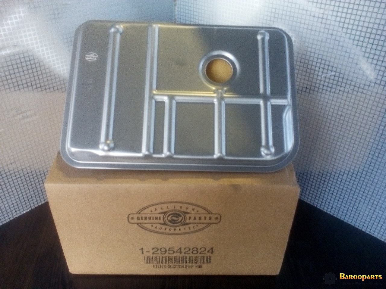 29542824, allison, SUCTION FILTER, LATE UPRATE STYLE, DEEP PAN, ALL MODELS BACKWARDS COMPATIBLE.