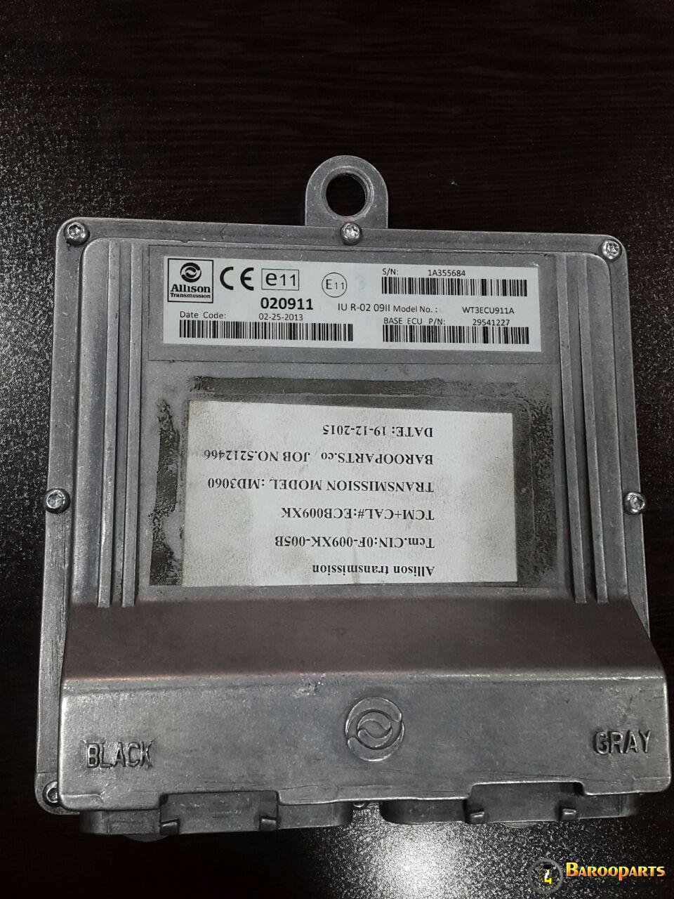TCM گیربکس آلیسون, WTEC 3 TCM , ALLISON TCM, ALLISON WTEC 3 TCM, 29541227 , 020911
