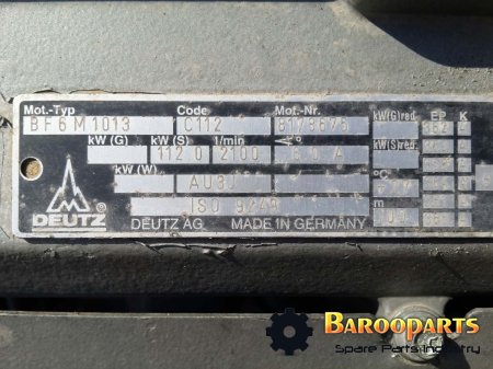 TBL280,TBL200,DEUTZ, BF6M1013