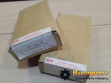 Isuzu 3kr1 5-12551-028-0 Valve.in 5-12552-034-0 Ex . valve
