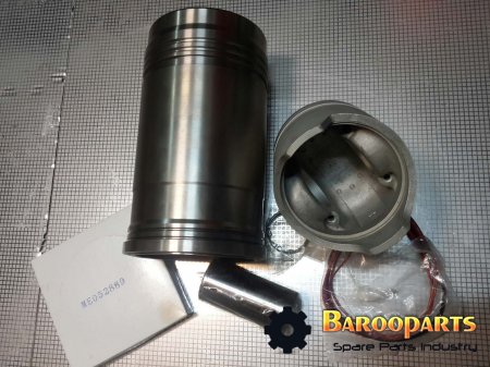 Liner kit Mitsubishi 6d24t Air man pds 900 Me996470 Ring  Me052889 Me151416 b2295 Piston, liner, pen, ring, oring.