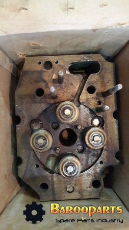 CYLINDER HEAD, SPRING VALVE, VALVE, MECHANICAL  SEAT VALVE FOR BAUDOUIN MARSEILLE, TYPE : 12P-15M ( 12P15M)