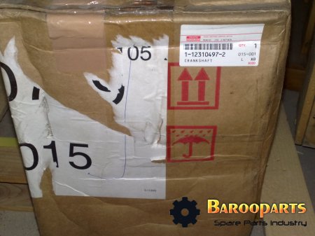 Isuzu 1-12310497-2 6RB1Tx crank shaft